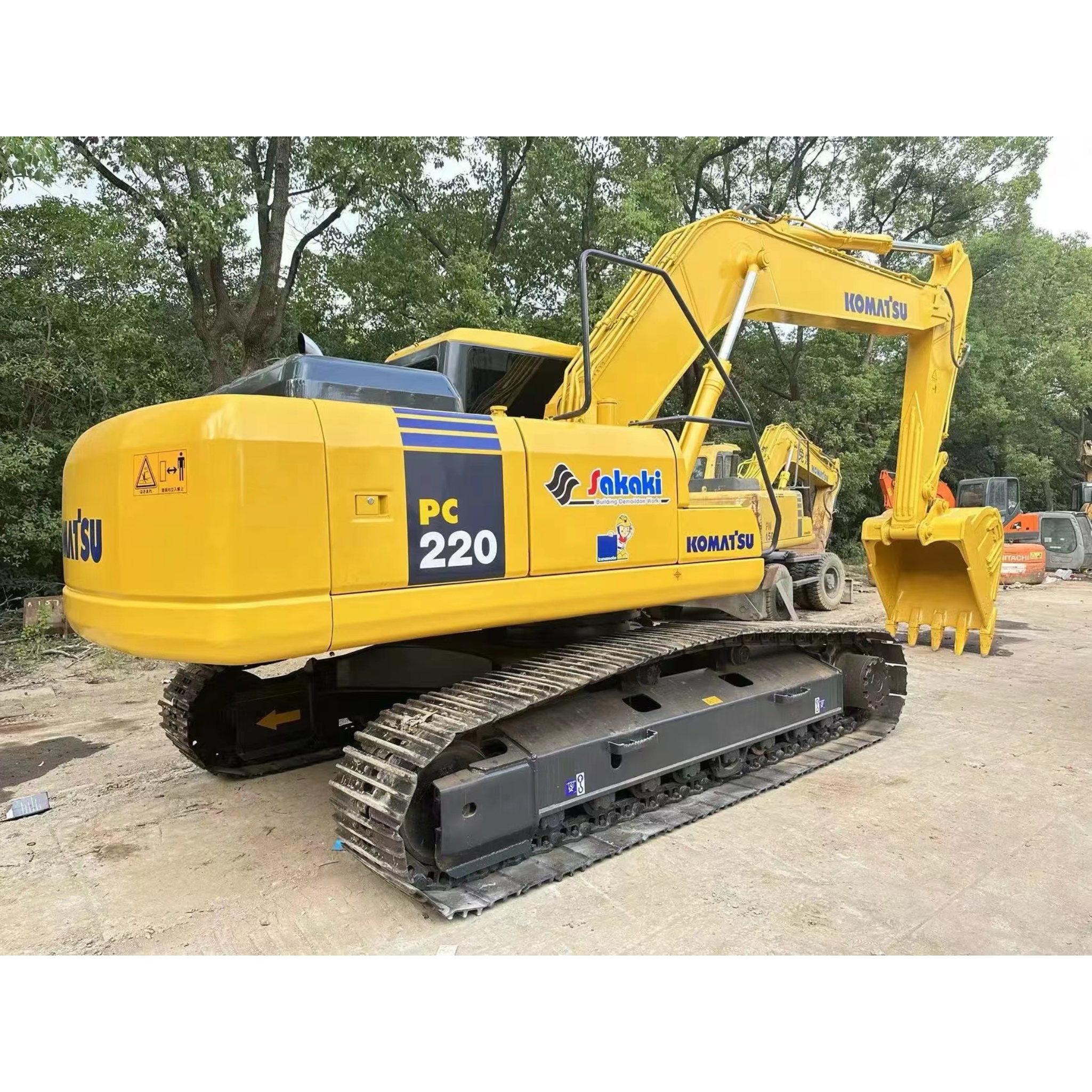 used Komatsu 220 Excavator