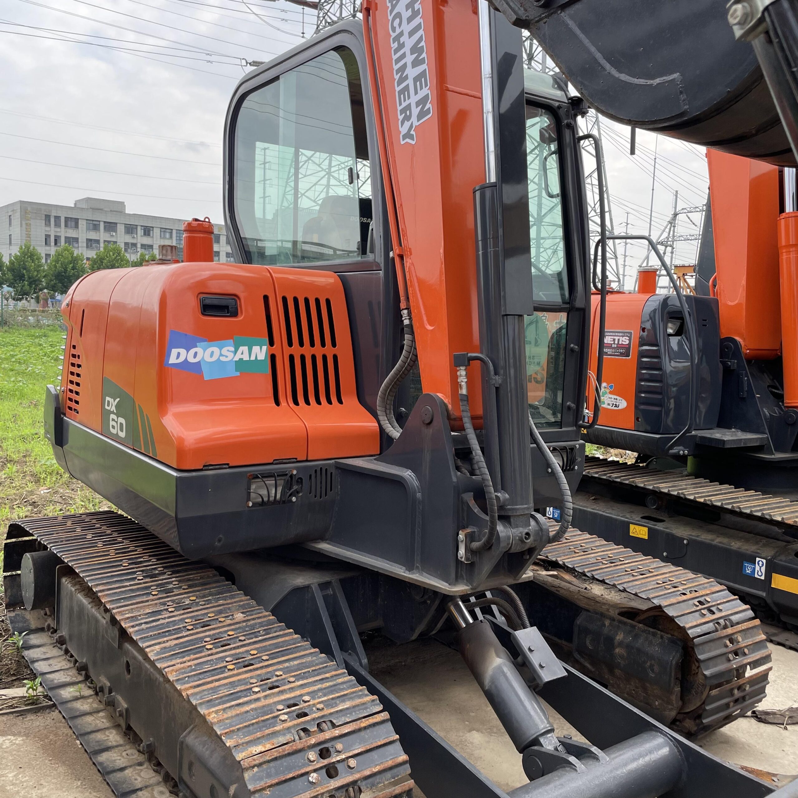 Used Doosan DX60 excavator