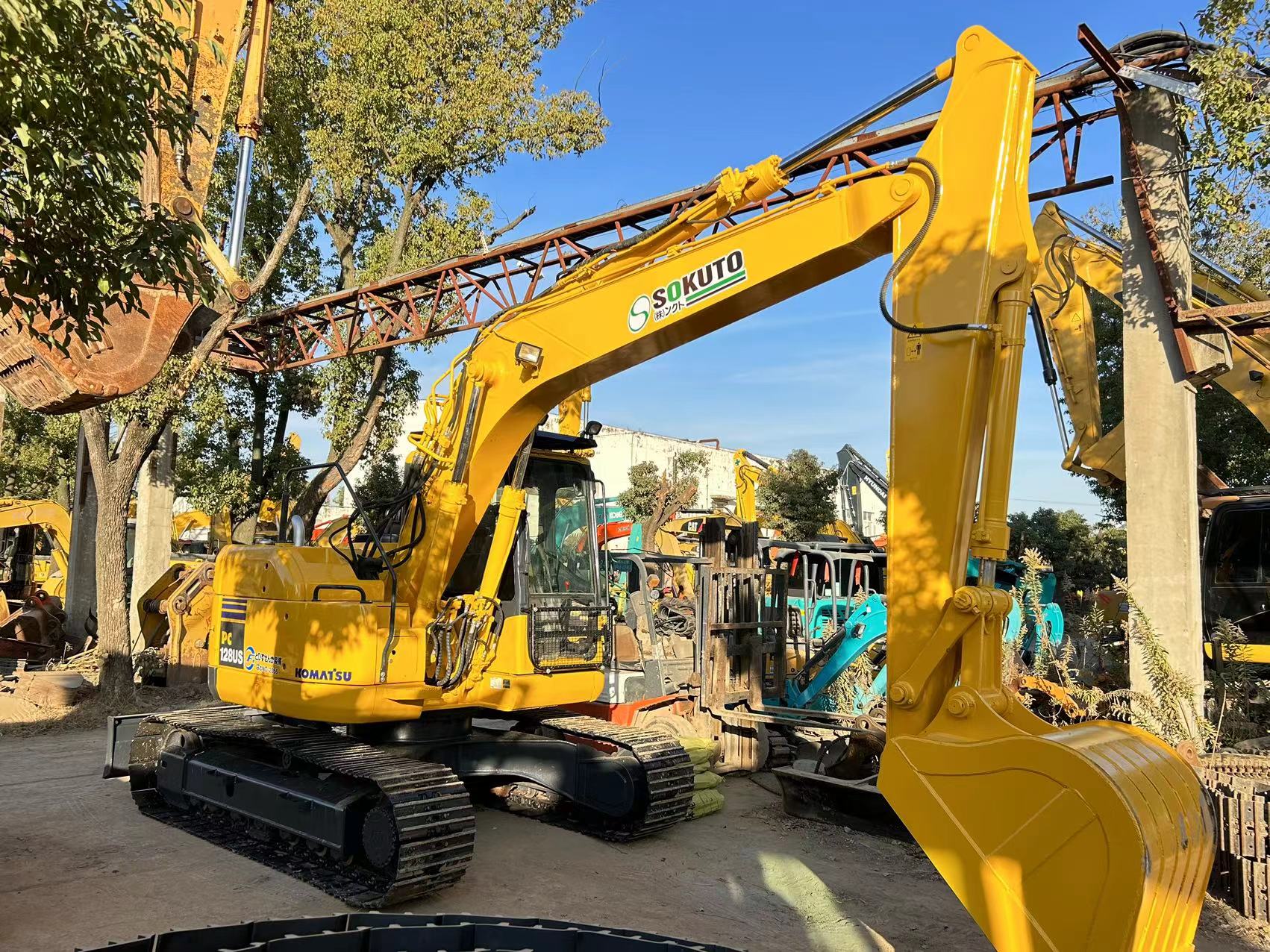 Komatsu PC128US Used Excavator